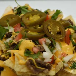 Carne asada Nachos