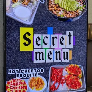 secret menu
