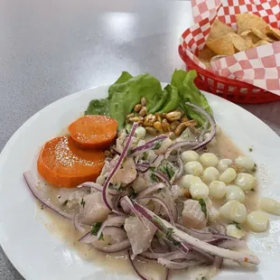 Mouth watering Peruvian Ceviche!!
