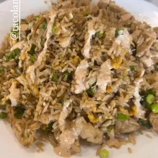 Arroz Chaufa with chicken