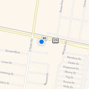 Actual location-109 U.S. 83 Business, Donna, TX 78537