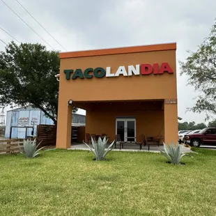 Frente del negocio