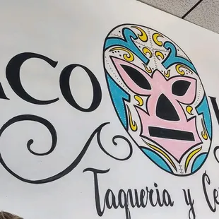 a sign for a mexican restaurant