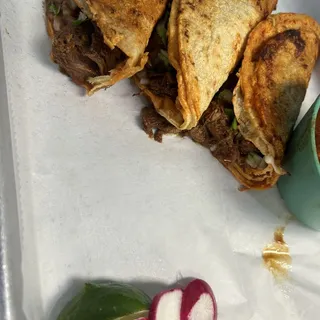 (3) Taco Mex Quesabirria