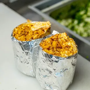 Chorizo &amp; Bacon breakfast burrito