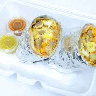 Sausage Breakfast Burrito