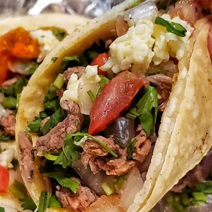 Carne asada tacos
