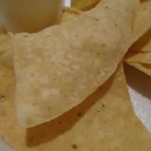 Corn chips, close-up.