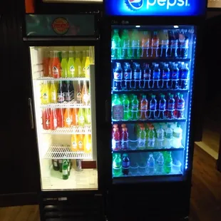Beverage coolers.