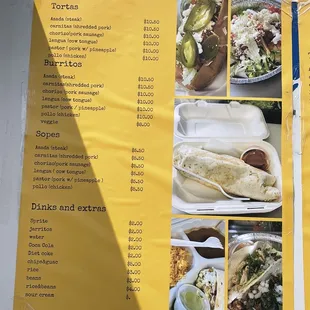 June 2022 menu