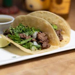 carne azada tacos