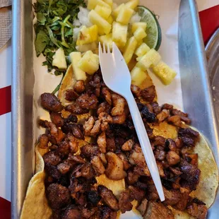 Al pastor tacos