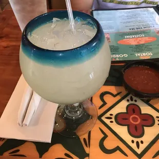 Lime drink, tastes like home made sprite!