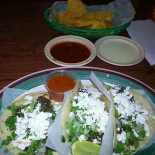 Barbaco tacos for lunch.  Yummmy!