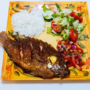 Mojarra frita