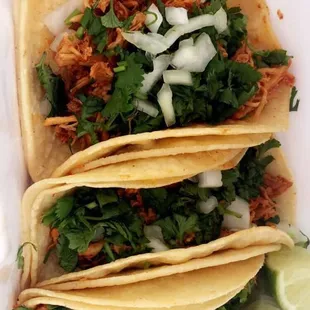 Mouth watering Chicken tacos