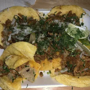 Pastor street tacos.