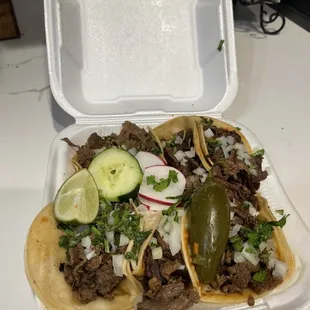 Asada tacos