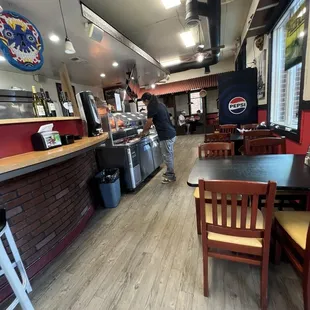 They had salsa bar which is always a welcomed treat.