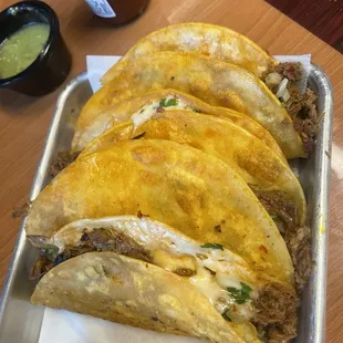 Queso Birria tacos! So freaking delicious