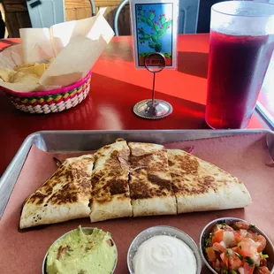 Super Shrimp Quesadilla