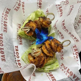 Shrimp stuffed Avocado is a must