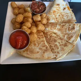 Brunch quesadilla