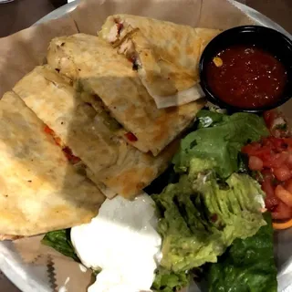 CHICKEN TINGA QUESADILLA