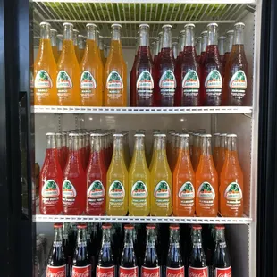 Mexican bottled sodas