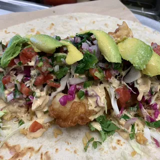 Get It TK Style Burrito