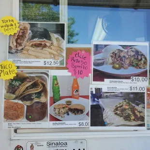 Menu specials July 2021