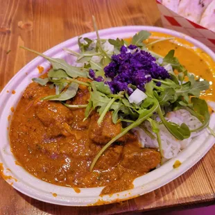 lamb curry bowl