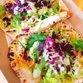 Chicken Curry Roti Taco