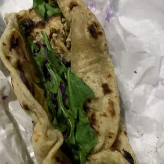 Lamb Kabob Roti Taco