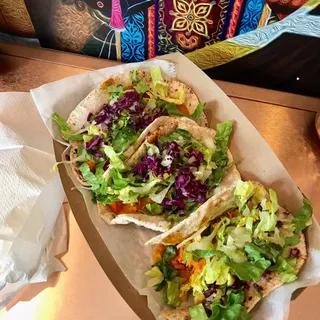 Chicken Tikka Masala Roti Taco