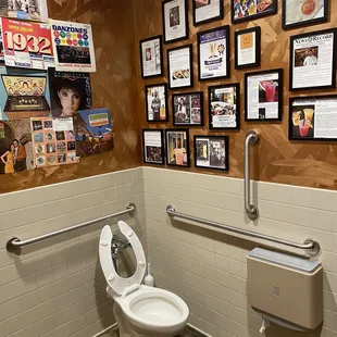 Men's room was okay, need to remove that filthy toilet brush