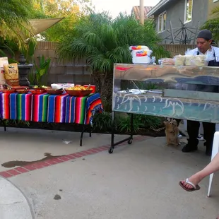 One of our many set ups