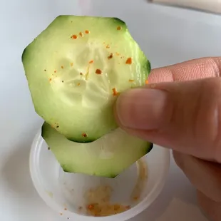 Delicious Tajin Cucumbers