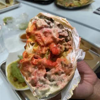 Hot Cheetos Burrito