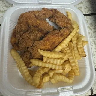 Chicken Strips with Fries