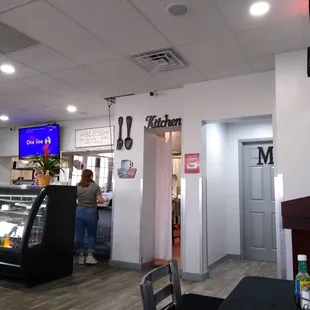 Entrance to kitchen.