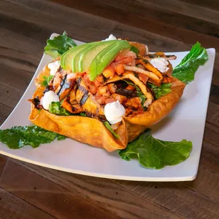 Taco Salad with Chicken