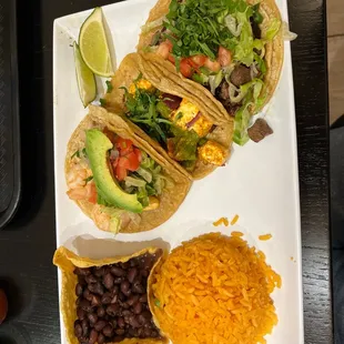 3 Taco Plate