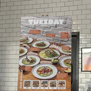 taco tuesday menu july 2024