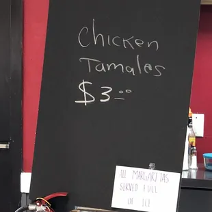 Chicken tamales