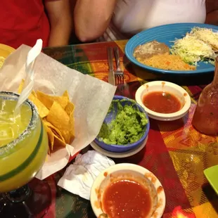 mexican food and drinks