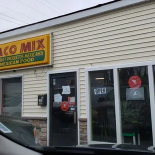 Doesn't look like much outside but they have a nice seating area and great food.