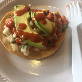 Tostada de Ceviche