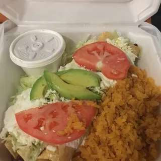 Flautas de Pollo