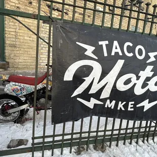 Signage and Moto.